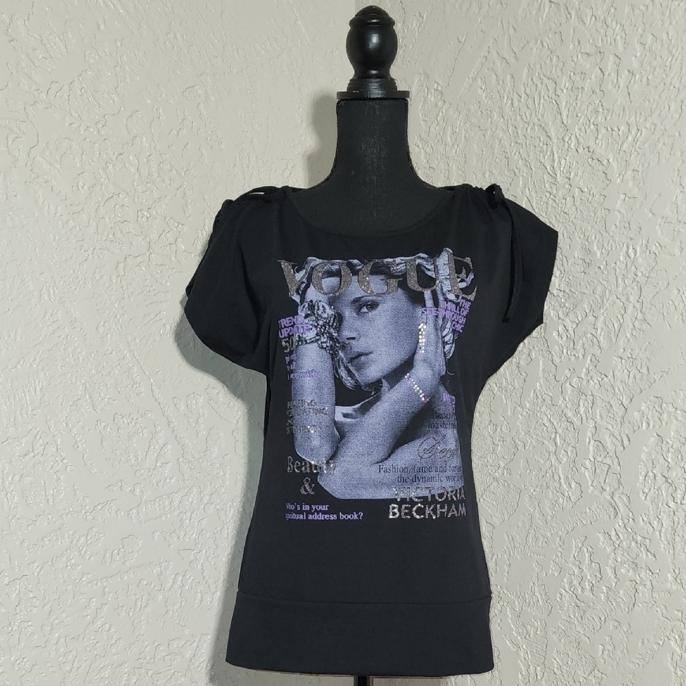 Lolina Collection Victoria Beckham Graphic Tee Shirt